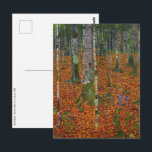 Gustav Klimt - Birch Wood Postkarte<br><div class="desc">Birch Wood - Gustav Klimt,  Öl auf Leinwand,  1903</div>