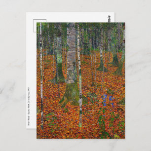 Gustav Klimt - Birch Wood Postkarte