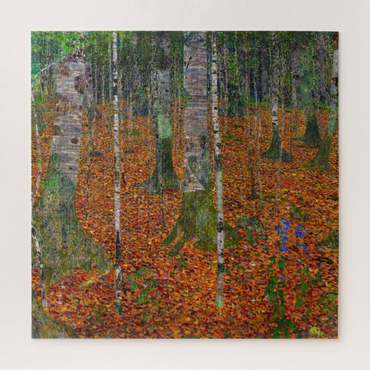 Gustav Klimt - Birch Wood Puzzle (Vertikal)