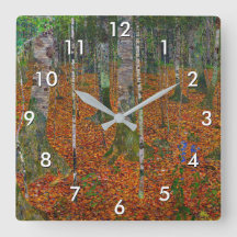 Gustav Klimt - Birch Wood