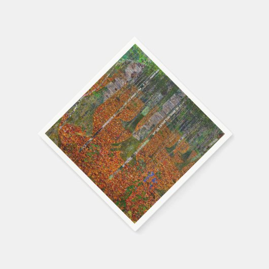 Gustav Klimt - Birch Wood Serviette (Ecke)