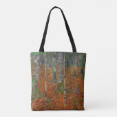 Gustav Klimt - Birch Wood Tasche (Rückseite)