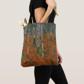 Gustav Klimt - Birch Wood Tasche (Von Nahem)