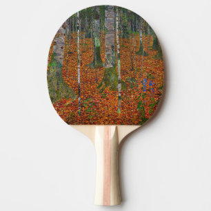 Gustav Klimt - Birch Wood Tischtennis Schläger
