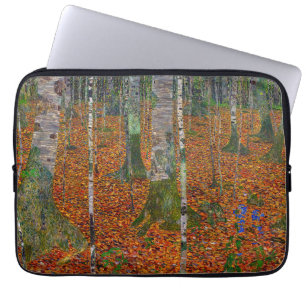 Gustav Klimt - Birkenwald Laptopschutzhülle