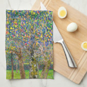 Gustav Klimt - Birnbaum Geschirrtuch (Viertel Falte)