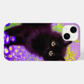Gustav Klimt Black Kitten Case-Mate iPhone Hülle (Rückseite (Horizontal))