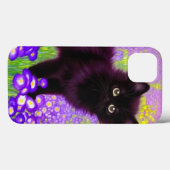 Gustav Klimt Black Kitten Case-Mate iPhone Hülle (Rückseite (Horizontal))