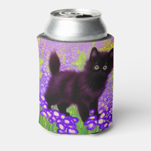 Gustav Klimt Black Kitten Dosenkühler (Kanne Rückseite)