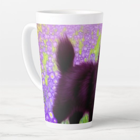 Gustav Klimt Black Kitten Milchtasse (Linke Ecke)