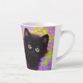 Gustav Klimt Black Kitten Milchtasse (Rechts)