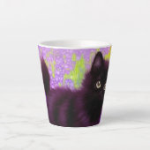 Gustav Klimt Black Kitten Milchtasse (Vorderseite)
