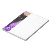 Gustav Klimt Black Kitten Notizblock (Rotiert)