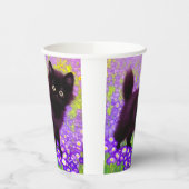 Gustav Klimt Black Kitten Pappbecher (Links)