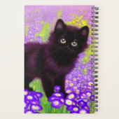 Gustav Klimt Black Kitten Planer (Rückseite)