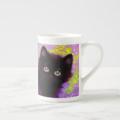 Gustav Klimt Black Kitten Porzellantasse (Rechts)