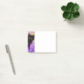 Gustav Klimt Black Kitten Post-it Klebezettel (Büro)