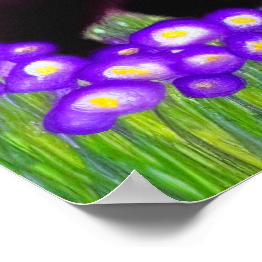 Gustav Klimt Black Kitten Poster (Ecke)