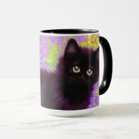 Gustav Klimt Black Kitten