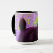 Gustav Klimt Black Kitten Tasse (Vorderseite Links)