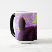 Gustav Klimt Black Kitten Verwandlungstasse (Vorderseite Links)