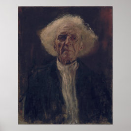 Gustav Klimt Blind Man Portrait Klassische Kunst Poster