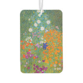 Gustav Klimt - Blumengarten Autolufterfrischer (Rückseite)
