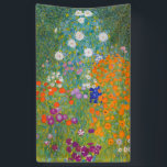 Gustav Klimt - Blumengarten Banner<br><div class="desc">Blumengarten - Gustav Klimt 1905-1907</div>