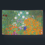 Gustav Klimt - Blumengarten Banner<br><div class="desc">Blumengarten - Gustav Klimt 1905-1907</div>