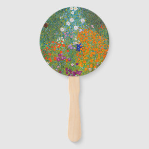 Gustav Klimt - Blumengarten Cornhole Set Fächer
