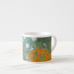 Gustav Klimt - Blumengarten Espressotasse<br><div class="desc">Blumengarten - Gustav Klimt 1905-1907</div>