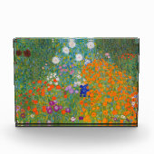 Gustav Klimt - Blumengarten Fotoblock (Vorderseite)