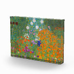 Gustav Klimt - Blumengarten Fotoblock<br><div class="desc">Blumengarten - Gustav Klimt 1905-1907</div>