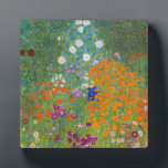 Gustav Klimt - Blumengarten Fotoplatte<br><div class="desc">Blumengarten - Gustav Klimt 1905-1907</div>
