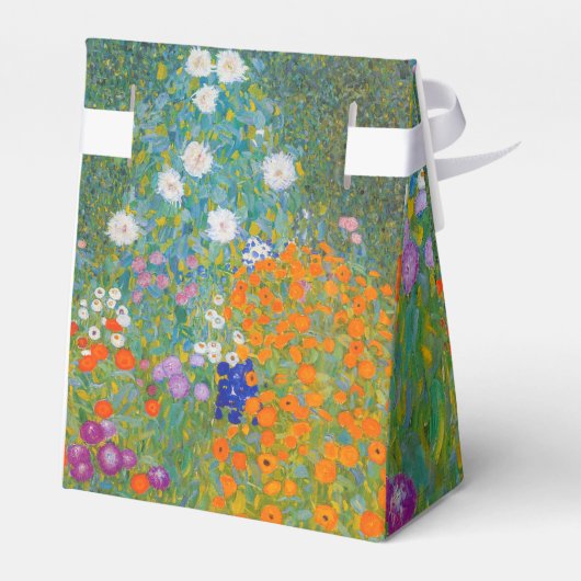Gustav Klimt - Blumengarten Geschenkschachtel (Rückseite)