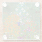 Gustav Klimt - Blumengarten Glasuntersetzer (Rückseite)