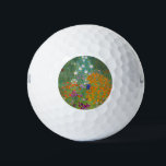 Gustav Klimt - Blumengarten Golfball<br><div class="desc">Blumengarten - Gustav Klimt 1905-1907</div>