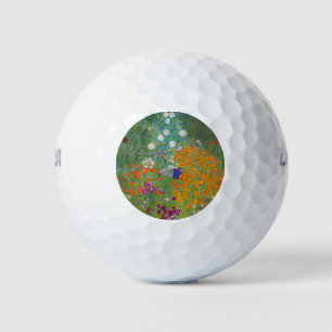 Gustav Klimt - Blumengarten Golfball