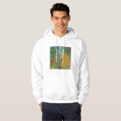 Gustav Klimt - Blumengarten Hoodie (Vorne ganz)