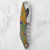 Gustav Klimt - Blumengarten Kellnermesser (Rückseite)