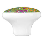 Gustav Klimt - Blumengarten Keramikknauf (Seitenansicht)