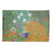 Gustav Klimt - Blumengarten Kissenbezug (Rückseite)