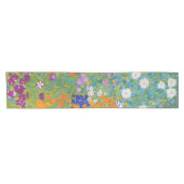 Gustav Klimt - Blumengarten Kurzer Tischläufer (Horizontal)