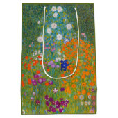 Gustav Klimt - Blumengarten Mittlere Geschenktüte (Rückseite)