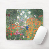 Gustav Klimt Blumengarten Mousepad (Mit Mouse)