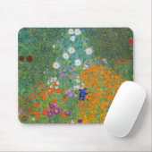 Gustav Klimt - Blumengarten Mousepad (Mit Mouse)