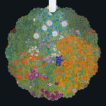 Gustav Klimt - Blumengarten Ornament Karte<br><div class="desc">Blumengarten - Gustav Klimt 1905-1907</div>