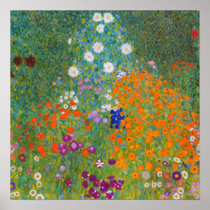 Gustav Klimt - Blumengarten Poster
