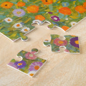 Gustav Klimt: Blumengarten Puzzle (Seite)