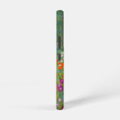 Gustav Klimt - Blumengarten Samsung Galaxy Hülle (Rechte Seite)